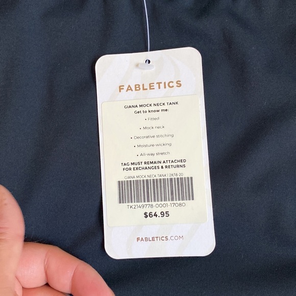 Fabletics Giana Mock Neck Tank - Picture 7 of 8
